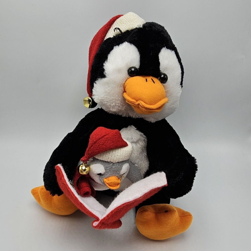 Christmas Plush Penguin Baby Story North Pole Animated Storytelling Book Kohls